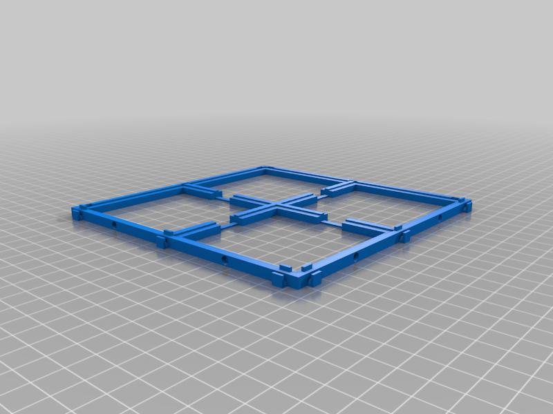  Aeon Trespass: Odyssey Interlocking Map Card/Tile Frame - Resized and Raised
