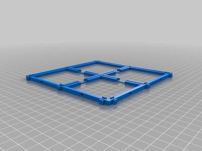  Aeon Trespass: Odyssey Interlocking Map Card/Tile Frame - Resized and Raised