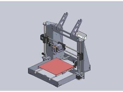 Prusa remix 6mm Alluminium Frame