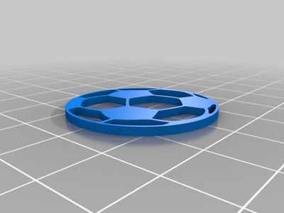 Soccer/Football simple keychain