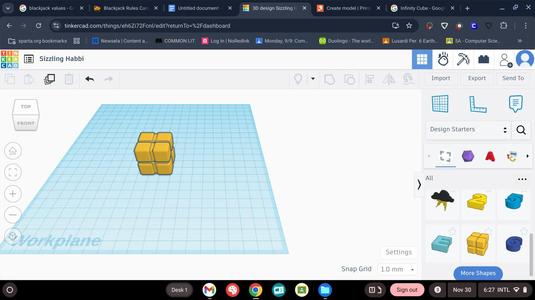 infinity cube