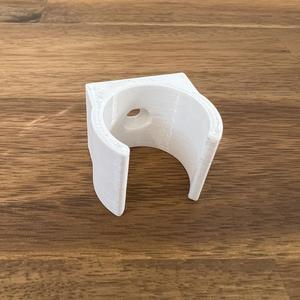 3/4" ID PVC Pipe Clip Flush Mount