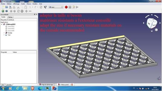 grille d'aération 503400 aeration grid