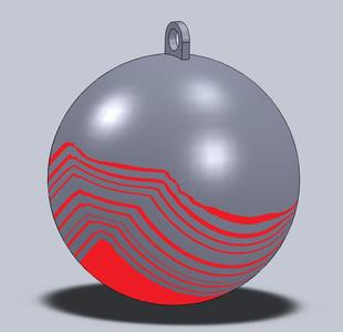 Christmas tree ball by Wardex13