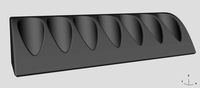  Parametric Screwdriver Stand w/ Printability-bevel