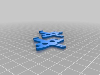 Pad-spacer insert for Shimano RS405 hydraulic brake calipers (Y8N218000 replacement)