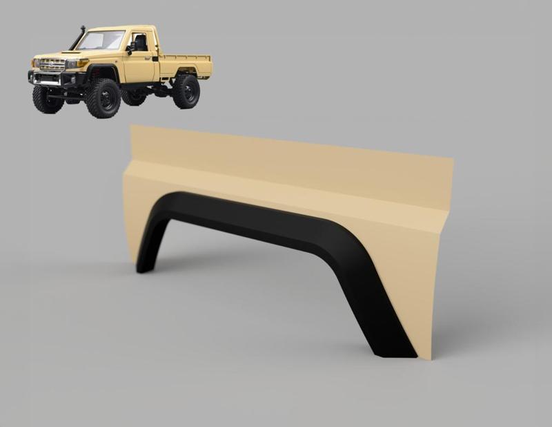 70 Series Land Cruiser (MN82) Rear Wheel Arch 1:12 RC Crawler