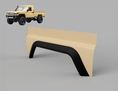 70 Series Land Cruiser (MN82) Rear Wheel Arch 1:12 RC Crawler