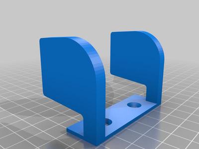 35mm Vacuum attachment wall mount
