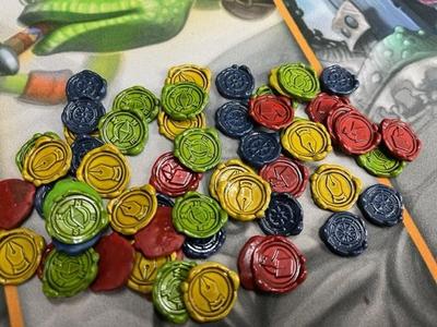 Waxseals for Darwin's Journey