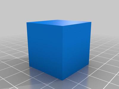1x1 Cube Test Print