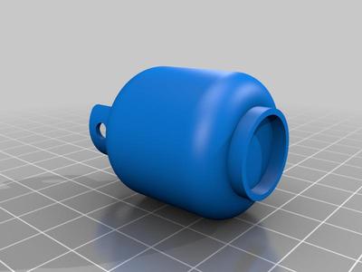 1/10 scale propane tank