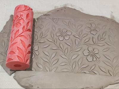 Texture Roller -  Hibiscus Vine