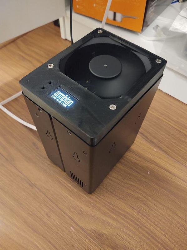 Odroid HC4 fan cover