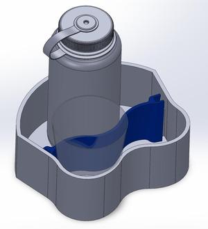 Toyota Yaris Cupholder insert