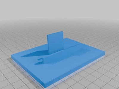Base for holding boom expanse kickstarter hand terminal