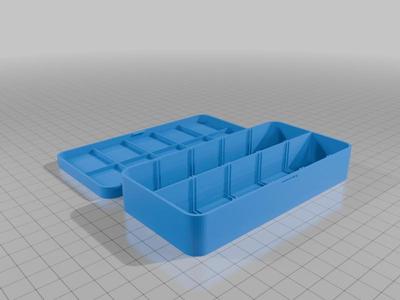 Compartment storage box