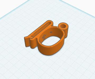 Morakniv Eldris clip and ferro rod holder