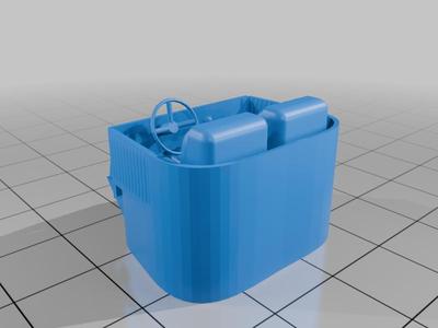 Dinky 25L Studebaker Truck Interior