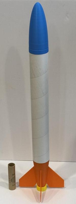 7. "Ez3D Super Max (Wide)" Model Rocket