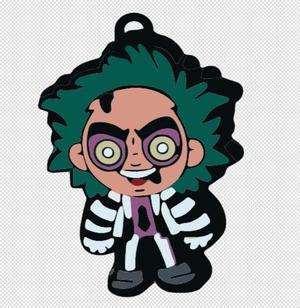 Beetlejuice keychain