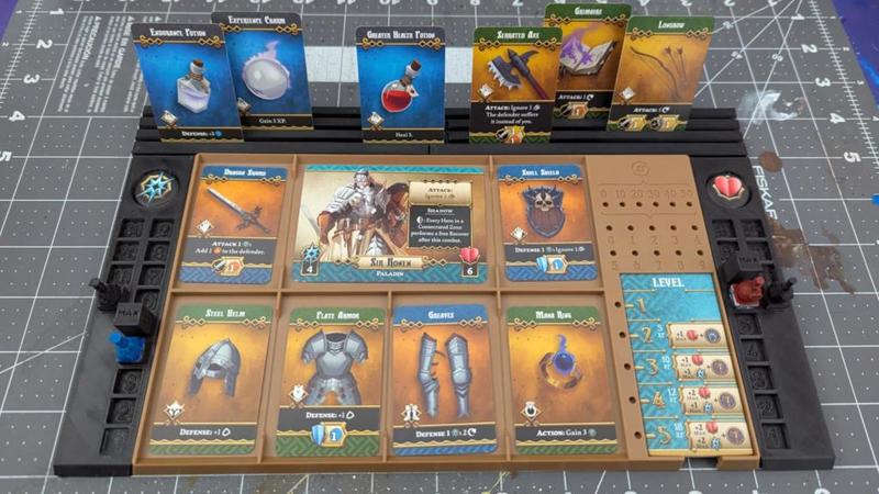 Massive Darkness 2 Hp/Mana Trackers + Card holder