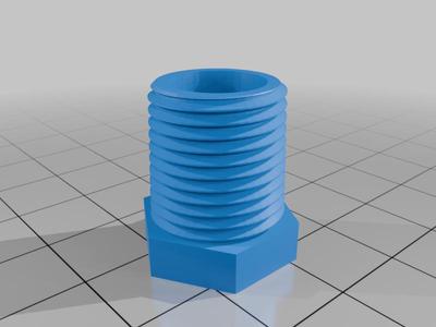 3/8 to 1/4 NPT adapter