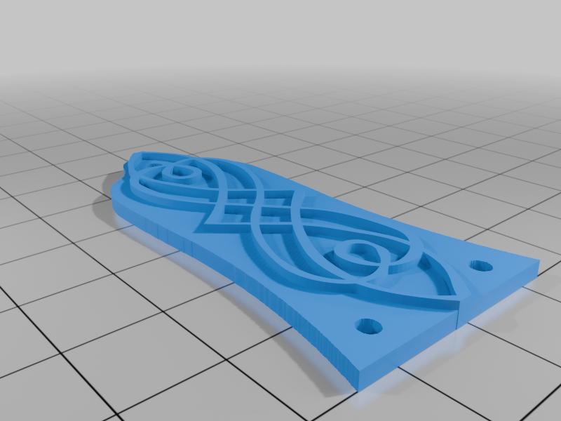 Gothic Epiphone Truss Rod Cover