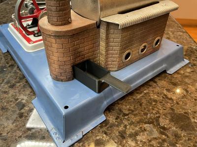 Wilesco D16 steam engine - condensed water tray