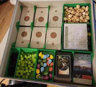 Earth Board Game Insert organizer organiser