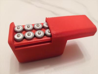 AAA 10 pcs battery box
