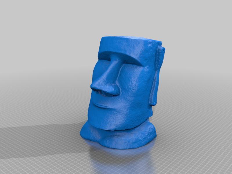 Moai head Tissue dispenser 256mm version (for MambuLab printers)