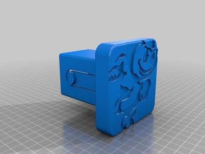 Brutus Buckeye - hitch cover