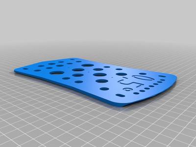 Plaque de rake pour wing foil Gong