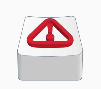 Emergency Quit Button. (key cap for Keyborad)