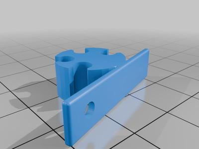 wall-mounted filament channel holder