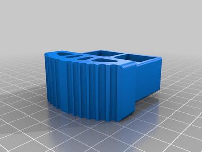 Ladder foot , 50x22mm Hohlprofil, Innenmaße ca.46.8x19mm