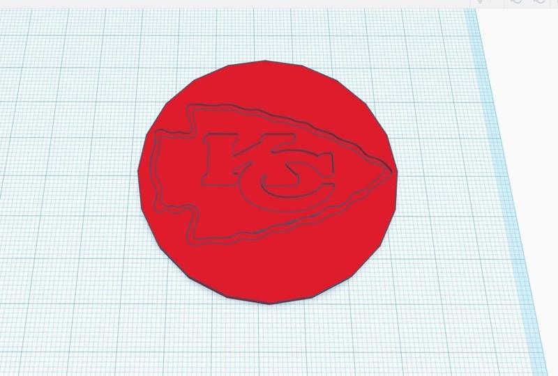 Chiefs Coaster