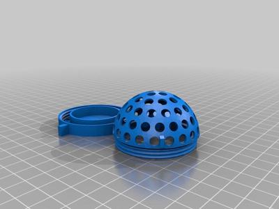 Frozen fish food feeder