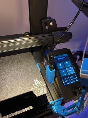 Ender 3 rail mount for USB extension cord