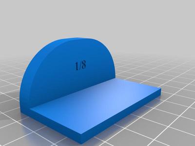 Snow Blow Shave Plate/Skid Shoe Adjustment Block