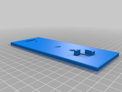 Netatmo doorbell mounting plate