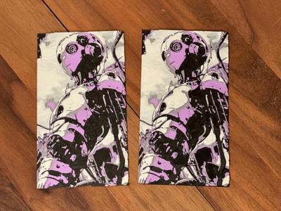 AI Cyborg 2D Art Hue Forge