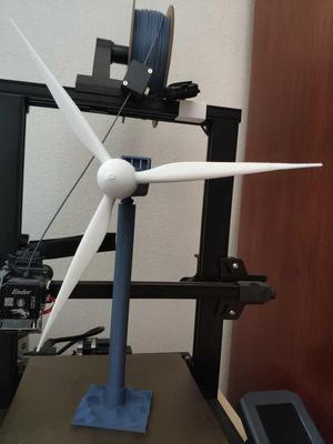 Wind Turbine Model Renewable Wind Power Plant