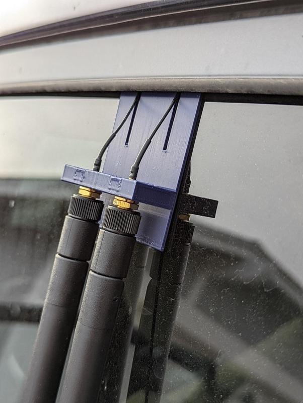 Wardriver Kit Antenna Window Mount