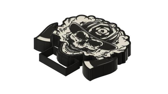 Lampe 3D Pompier et Fumée