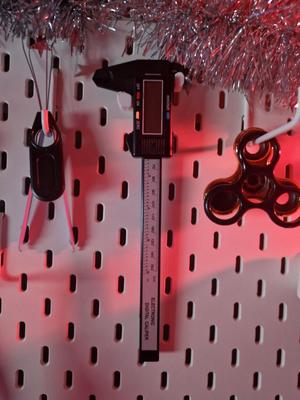 Digital Caliper Holder for Skadis pegboard