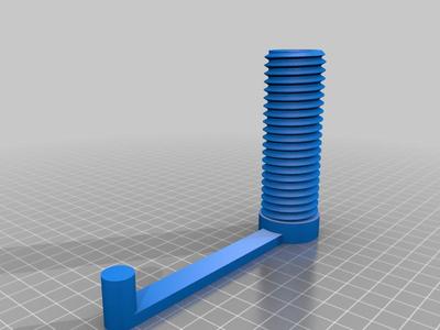 Top mount spool holder
