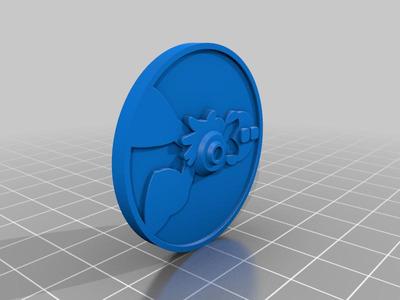 Mega Man Keychain STL and CAD files