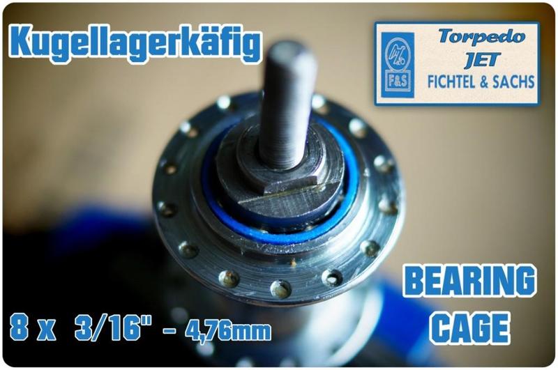 Kugellagerkäfig - Bearing Cage - Torpedo JET - Sachs